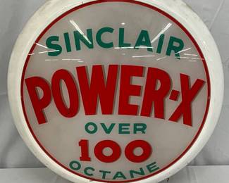 Sinclair Power-X Plastic Gas Pump Globe, 16 Inches