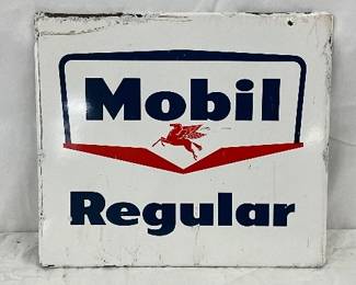 Porc. Mobil Regular Pump Plate, 14 x 12 Inches