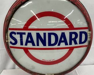 Standard Gas Pump Globe with Metal Body , 22 inches
