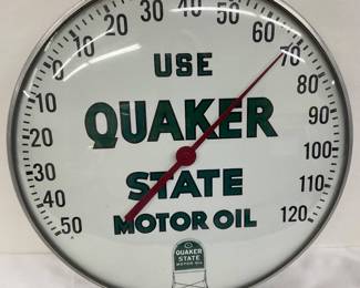 12in. Quaker State Motor Oil Thermometer