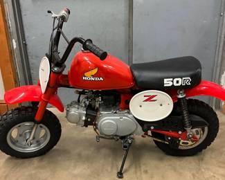 Nice 1982 Honda Z50R Mini Trail Bike, 49cc 4 Stroke Engine