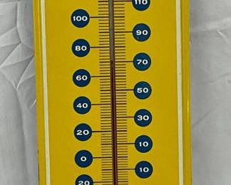 1963 Pepsi Say Pepsi Please Thermometer, 8in x 28in