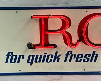 Royal Crown Cola Neon Advertising Sign, 54in x 18in