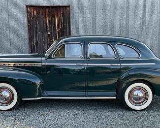 1941 Chevrolet Special Deluxe Four-Door Sedan-Professionally Restored - Emerald Green Color