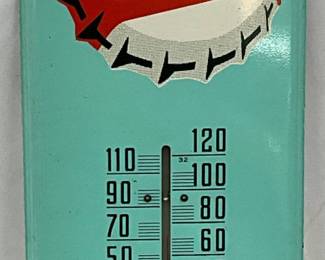 Orange Crush Thermometer, 6in x 16in