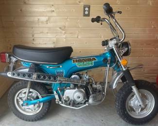 Honda Trail CT70 Mini Bike with Original Decals