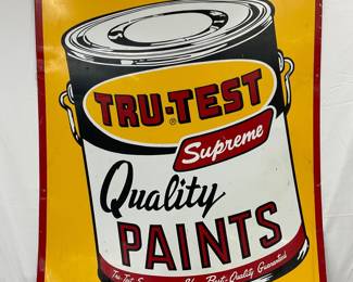 Tru-Test Supreme Quality Paints Metal Sign, 48x64