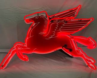 Pegasus Die Cut Neon Sign, 38in x 30in