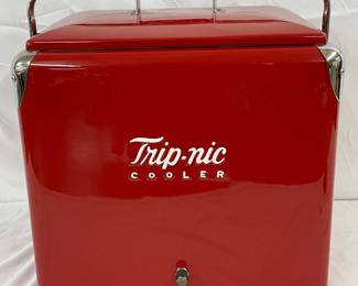 ‘Trip-nic Cooler’, Restored, 18×18