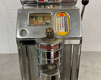 O.D. Jennings & Company Chief Tic-Tac-Toe 5¢ Slot Machine