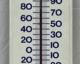Pepsi-Cola Metal Thermometer, 8 in x 28 in