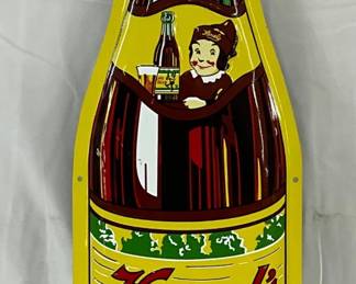 Howel’s Root Beer Emb. Metal Sign, 9in x 30in