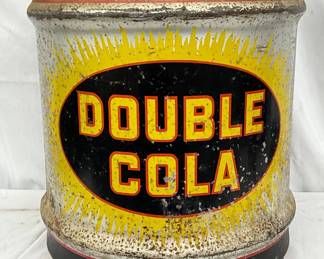 Early Double Cola Syrup Can, 17in x 16in