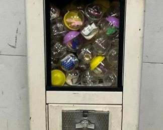 Early Clown Head Toy Vending Machine, 13in x 48in