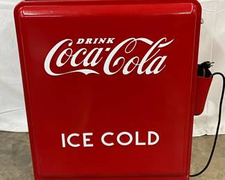 Coca-Cola Refrigerated Ice Box, Model AR-15002, Restored