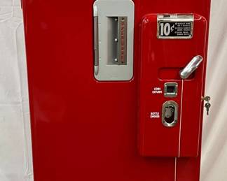 Coca-Cola Vending Machine Gun Safe Conversion, Restored