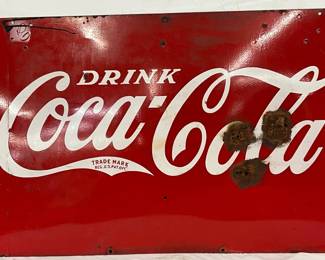 SSP ‘Drink Coca-Cola’ Advertising Sign, 60in x 36in
