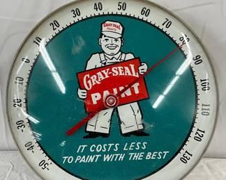 12in. Gray-Seal Paint Thermometer 