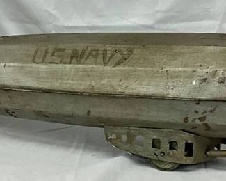 Early Toy Airship with ‘US Navy’ Markings, 25in x 7in