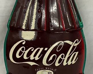 Coca-Cola Die Cut Bottle Thermometer, 5 x 17 Inches