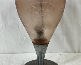 Early Mission Dry Corporation Glass Beverage Dispenser, 8×13