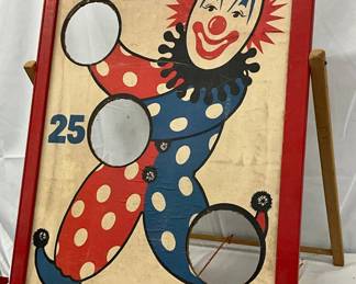 Early Bulls-Eye Clown Game by American Visual Aids, 17in x 24in
