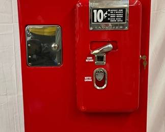 Coca-Cola Vending Machine Box Converted to Gun Safe, Restored