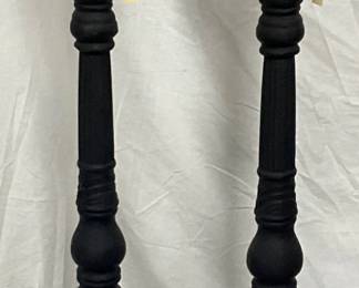 2 Heavy Cast Iron Horse Head Holders, 52 Inches Tall