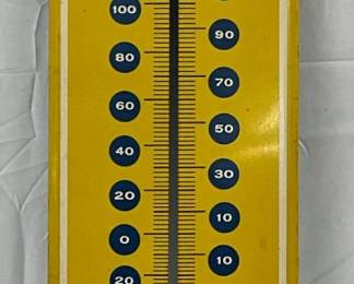 Pepsi-Cola Metal Thermometer, 28 x 8 Inches