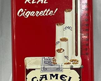 Camel Cigarettes Thermometer, 6in x 16in