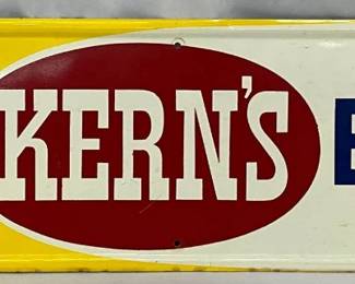 Kern’s Bread Metal Sign, 31×8 Inches