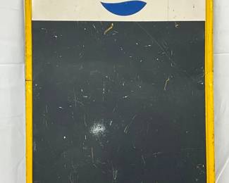 Emb. Pepsi-Cola Menu Sign, 19in x 27in