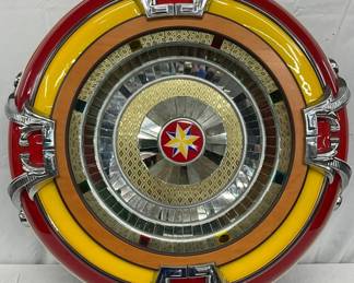 Hanging Wall-Mounted Jukebox Bubbler, 32in Diameter