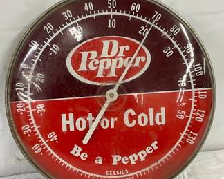 Dr Pepper ‘Hot or Cold’ 12-Inch Thermometer