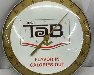 12in. Tab Glass-Face Thermometer