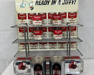 Campbell’s Soup Store Countertop Display with Warmer, 18in x 26in