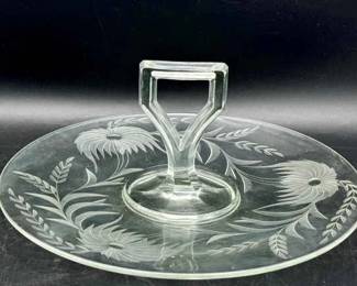 Vintage UV Reactive Tidbit Tray