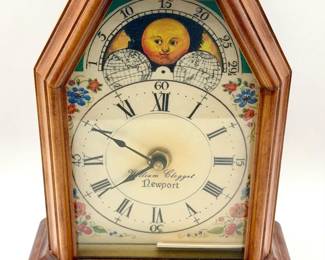 William Clogget Mantle Clock
