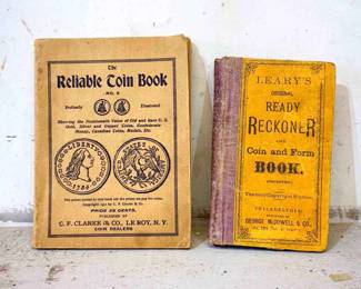 Antique Coin Books