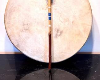 Shamanic Frame Drum with Beater