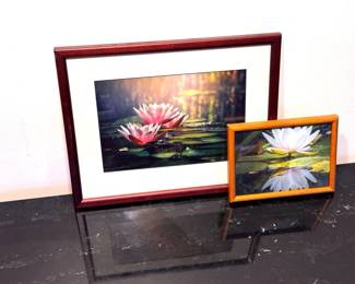 Magic Lilly By Carol Japp & White Water Lilly Print