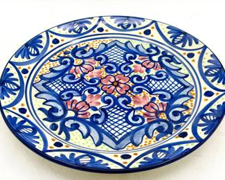 Handpainted Spanish Plate