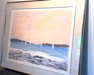 B. Woodward - Coastline II - Large Numbered Print