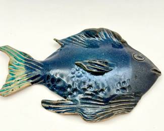 Signed Andre Ceramic Fish