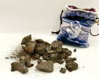 Lodestones & Velvet Bag
