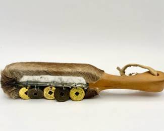 Sistrum Rattle With Fur