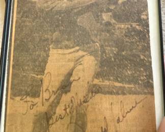 Arnold Palmer autograph