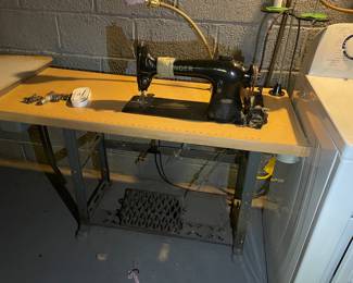 in pristine condition, industrial sewing machine
