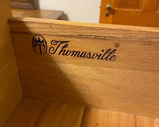 Thomasville, tall boy dresser
