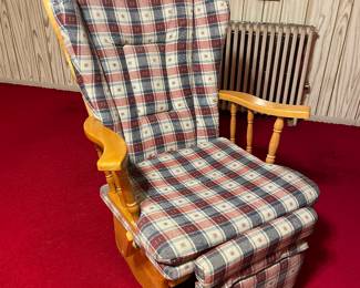 Reclining, rocking chair